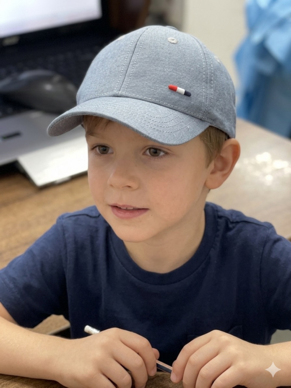 Czapka Chłopięca Roz Standard, 1 kolor Paczka 12 szt